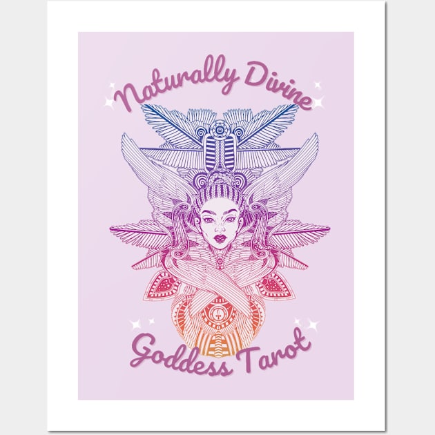 Naturally Divine Goddess Tarot Shirts Wall Art by Naturally Divine Goddess Tarot